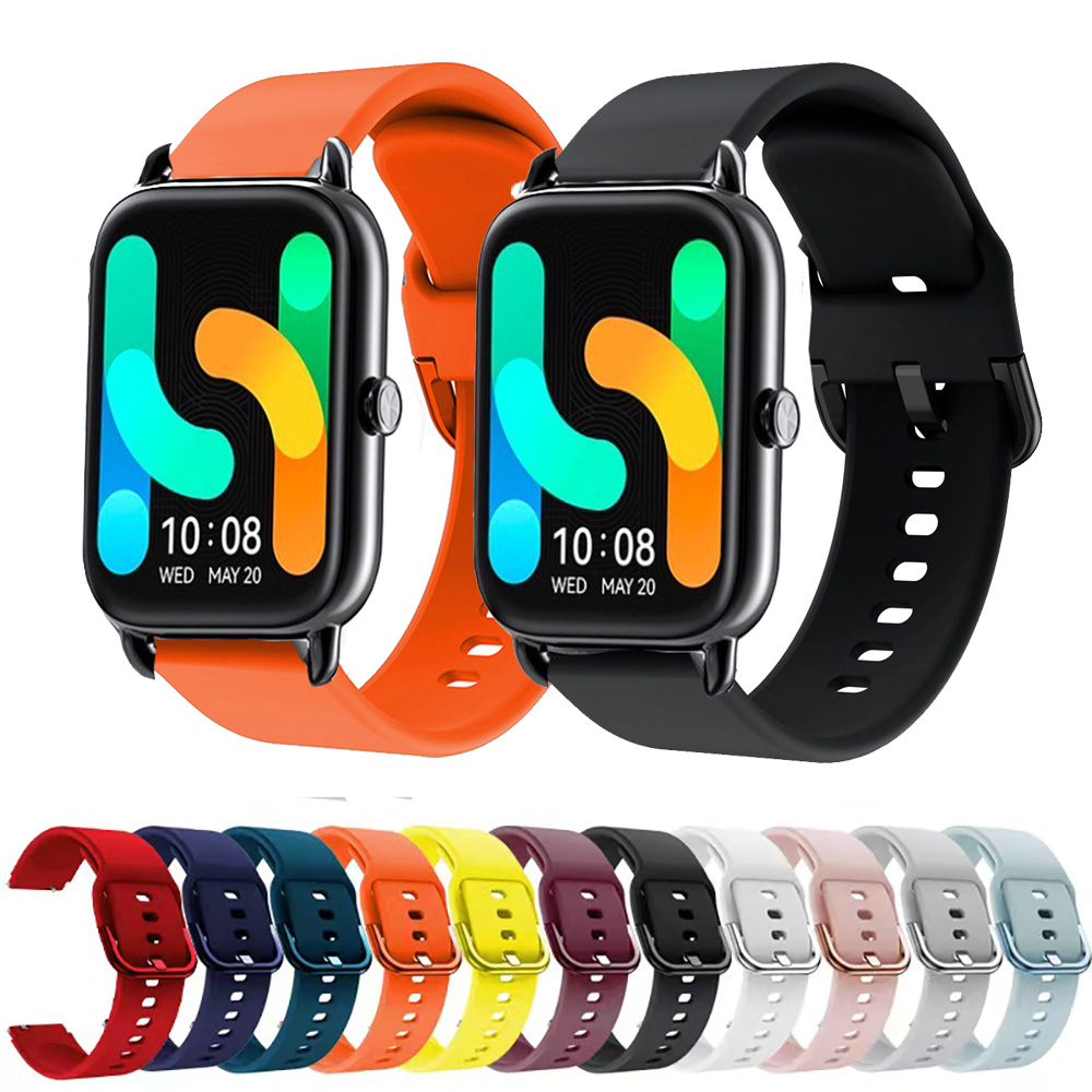 Silicone Band Replacement - 20mm 22mm Smart Uhr Band Für