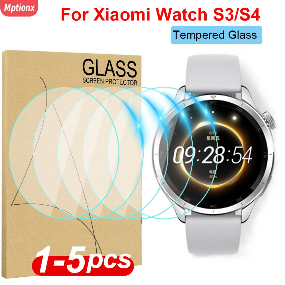 Xiaomi Smartwatch S3 Accessories - Gehärtetes Glas für Xiaomi Mi Watch
