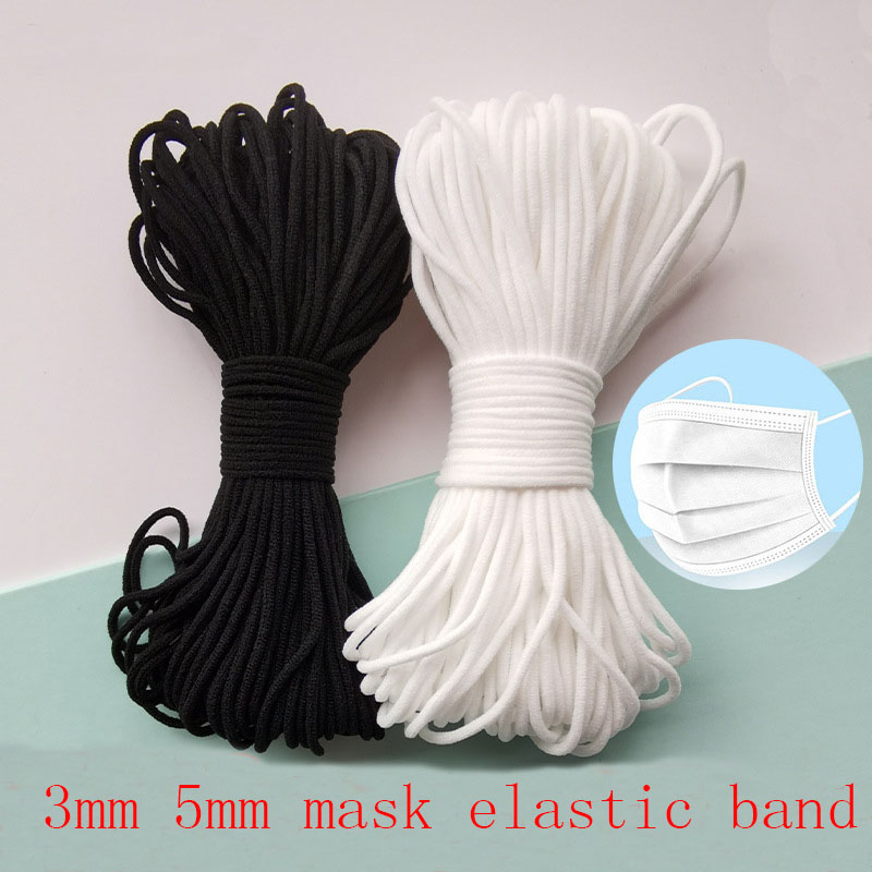 Milanaise Mesh Band - Maske elastisches Seil 3 mm rundes