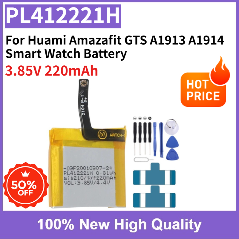 Smartwatch A1914 - PL412221H 3,85 V 220 mAh Austauschbare