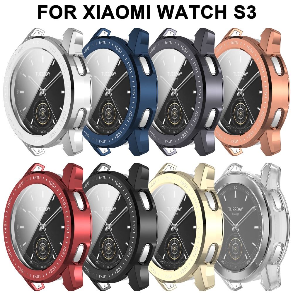Xiaomi Smartwatch S3 Accessories - Neue Vollständige Abdeckung TPU Fall Stoßstange