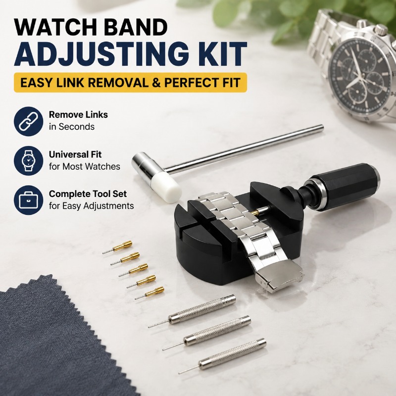Tool Kit Strap Change - Uhrenarmband-Entfernungsset, Werkzeug zum Austauschen des Armbands,