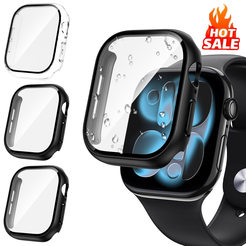 Apple Smartwatch Accessories - 3 stücke Glas + Abdeckung Für
