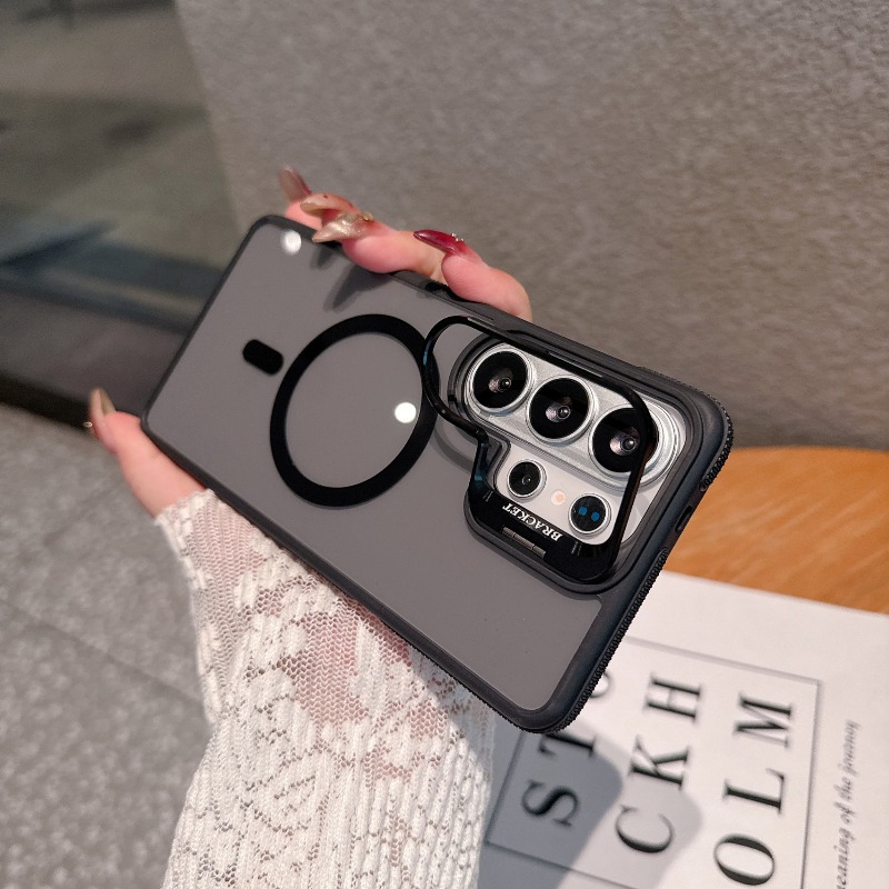 Magnetic Charging Stand - Luxuriöser versteckter Objektivständer für MagSafe-Handyhülle für