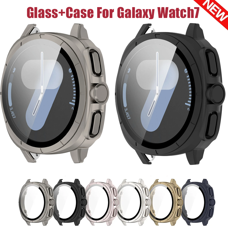 Samsung Smartwatch Accessories - Glas+Hülle für Samsung Galaxy Watch 7