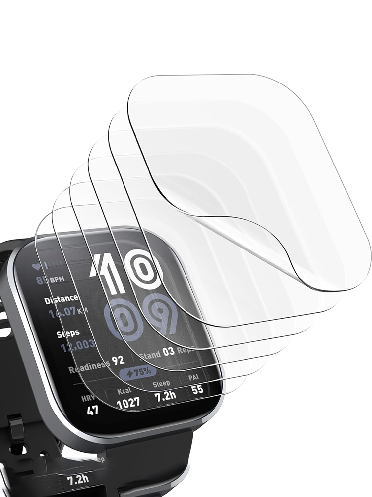 Smart Watch Accessories - Displayschutzfolie für Amazfit Bip 6, Smartwatch-Zubehör,