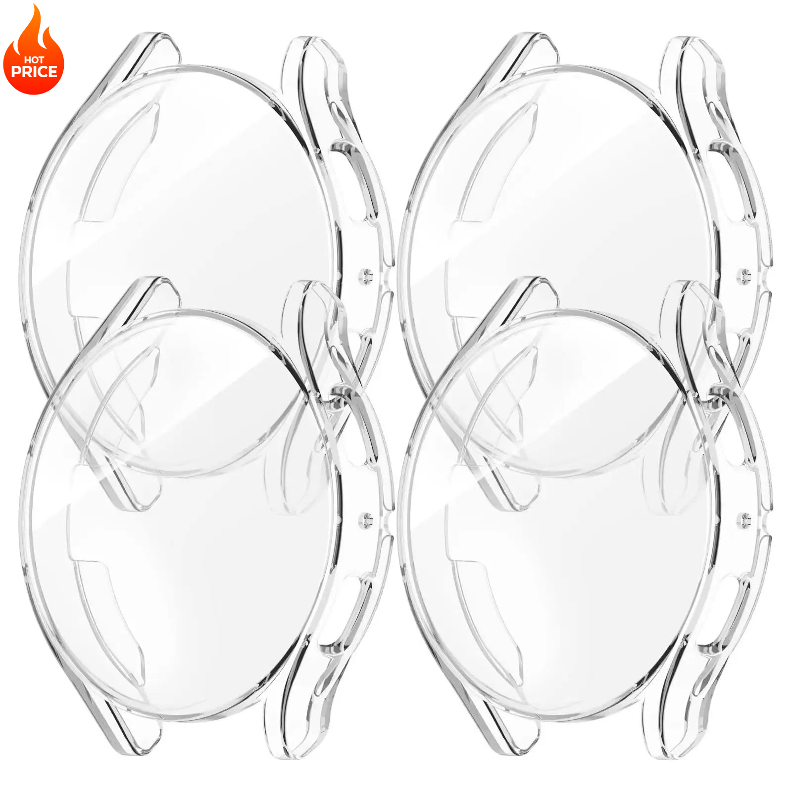 Samsung Smartwatch Accessories - 1–4 Stück Hülle für Samsung Galaxy