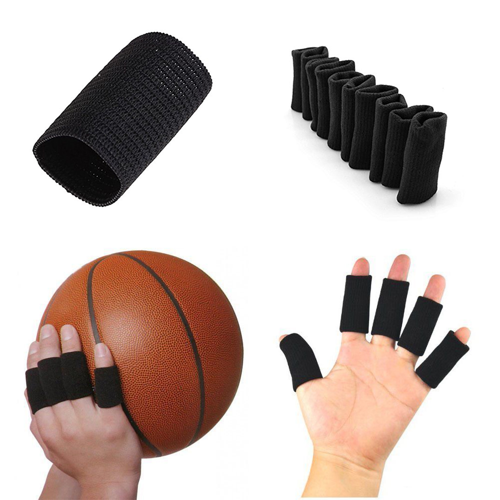 Milanaise Mesh Band - 10 Stück Basketball Elastischer Fingerschutz Dehnbare