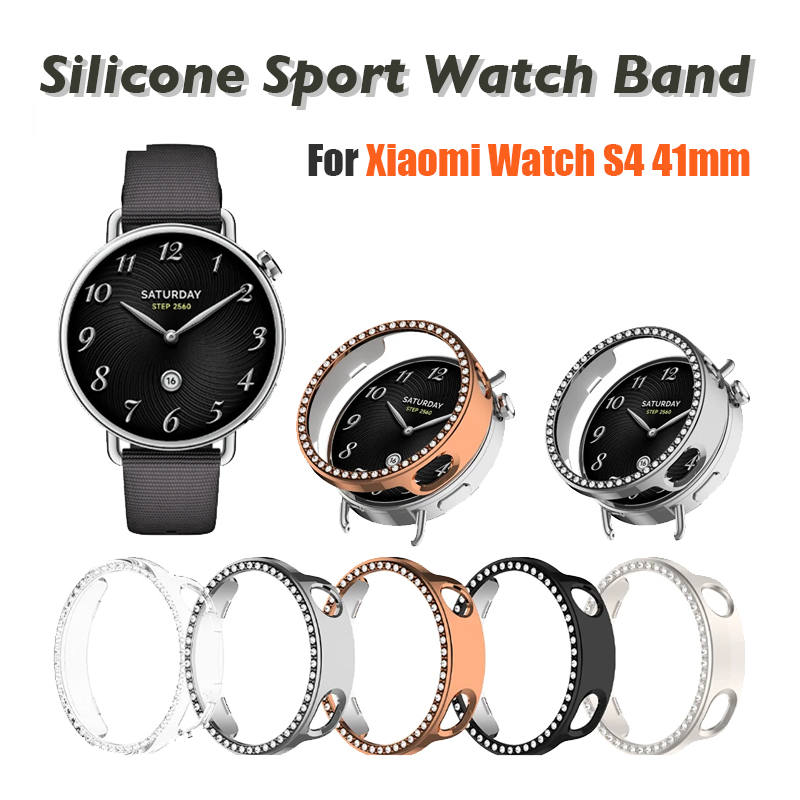 Xiaomi Smartwatch S4 Accessories - Einreihige Dril Hohl Fall Für Xiaomi
