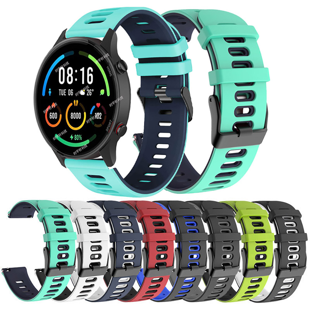 Xiaomi Smartwatch S3 Accessories - 22 mm zweifarbiges Sportarmband für Xiaomi
