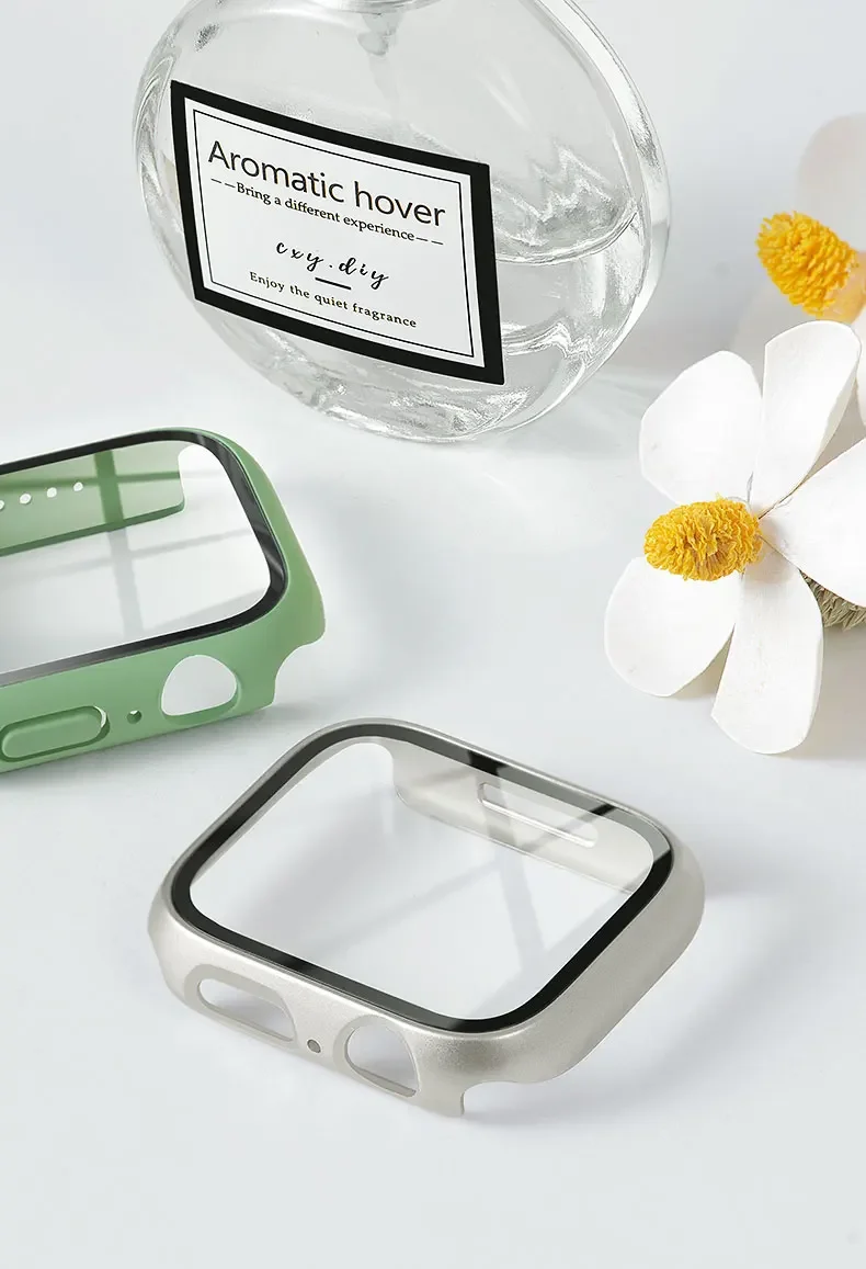 Gehärtetes Glas + Abdeckung fü – Apple Smartwatch Accessories Bewertung und Preis