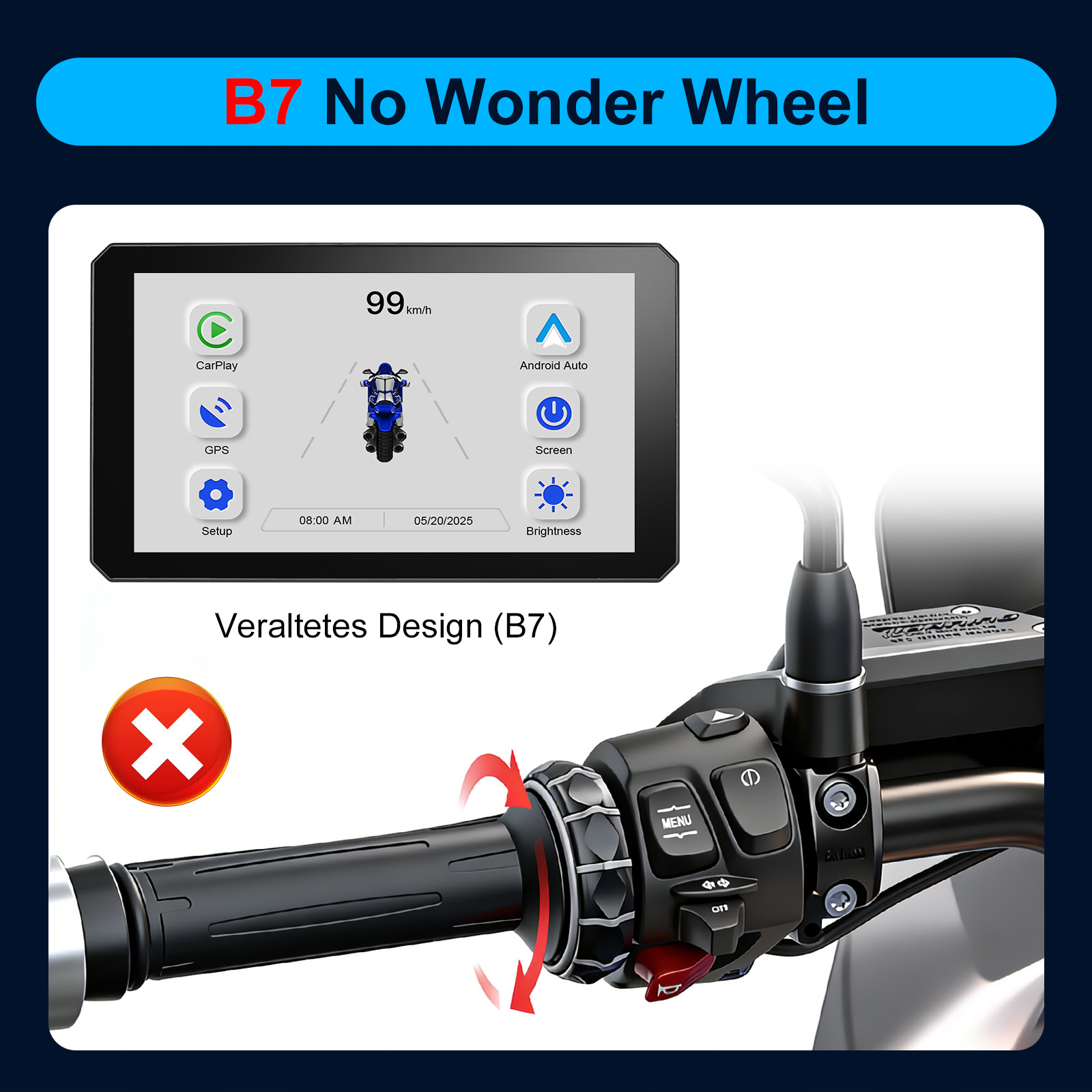 Carplay für BMW XR M1000 R1200 – Smartwatch Universal Bewertung und Preis