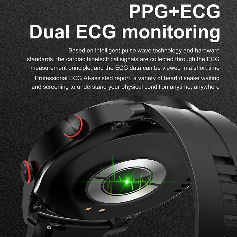 EKG + PPG Bluetooth Anruf Smar – Smartwatch Faces Bewertung und Preis