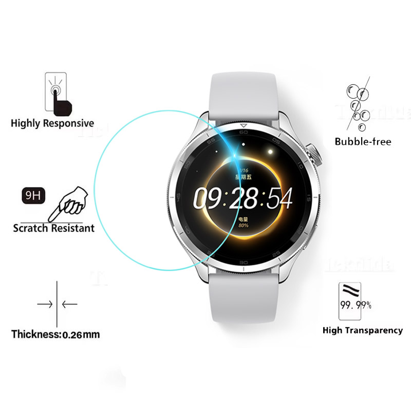 Gehärtetes Glas für Xiaomi Mi  – Xiaomi Smartwatch S3 Accessories Bewertung und Preis