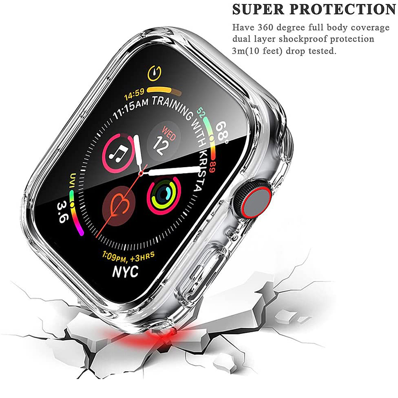 Gehärtetes Glas + Abdeckung fü – Apple Smartwatch Accessories Bewertung und Preis