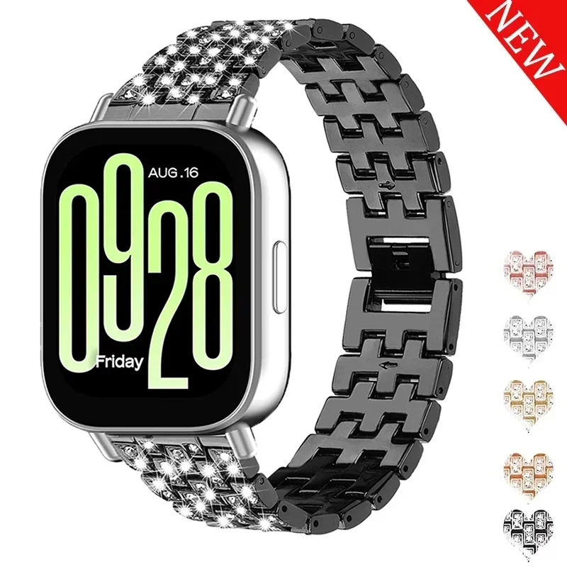 Edelstahl mit Diamant-Uhrenarm – Titan Smartwatch Accessories Bewertung und Preis