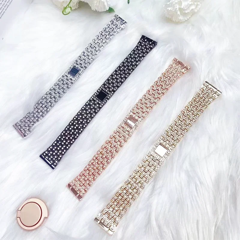Edelstahl mit Diamant-Uhrenarm – Titan Smartwatch Accessories Bewertung und Preis
