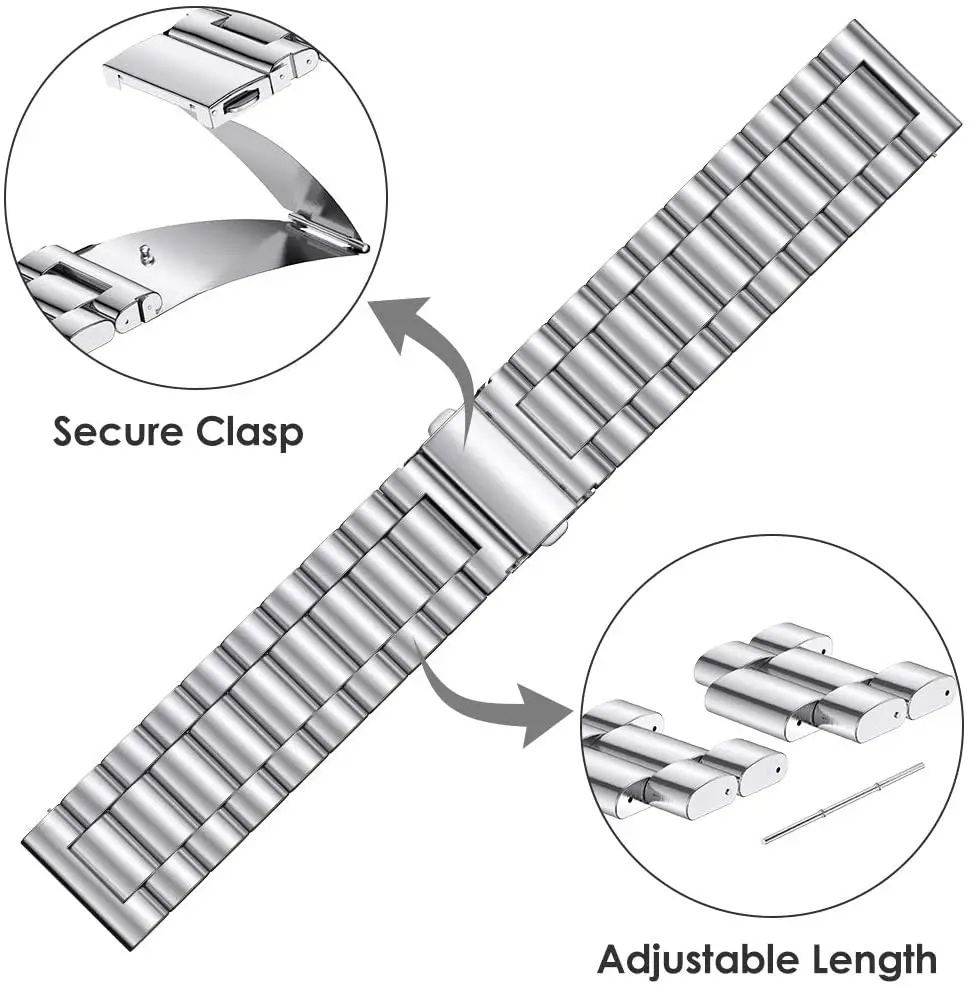 22mm Metall Edelstahl Armband  – Xiaomi Smartwatch S4 Accessories Bewertung und Preis