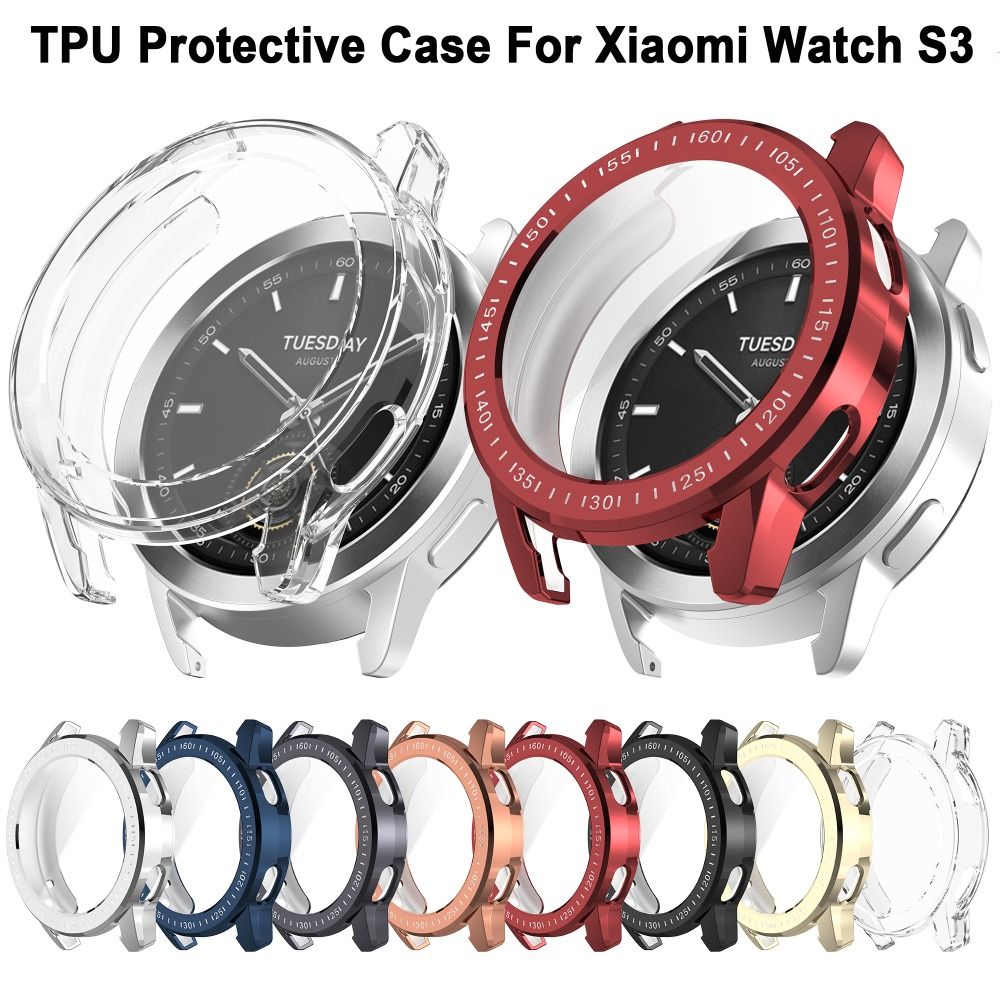 Neue Vollständige TPU-Schutzhü – Xiaomi Smartwatch S3 Accessories Bewertung und Preis