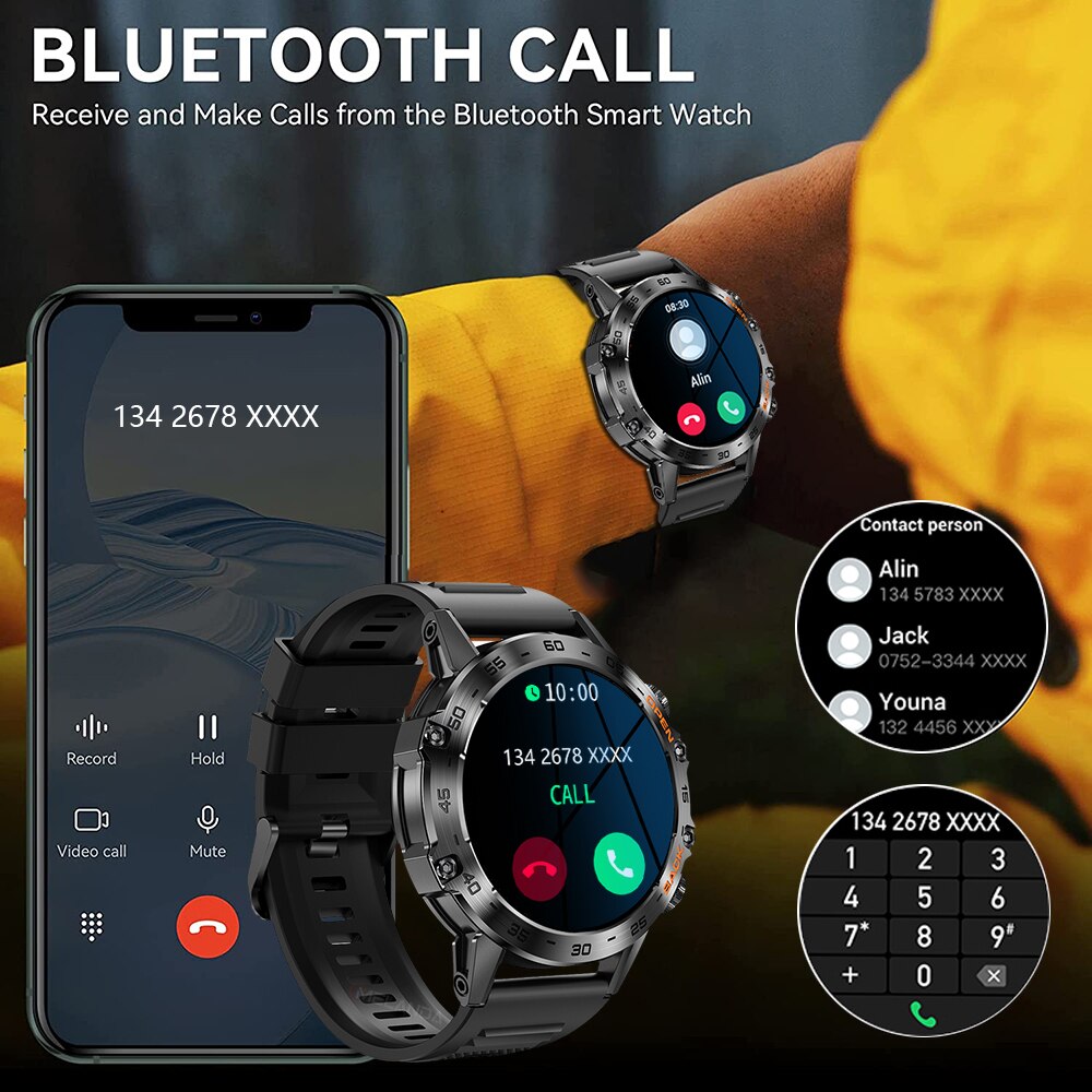 MEVADEN Steel 1,39 Zoll Herren – Smartwatch Faces Bewertung und Preis