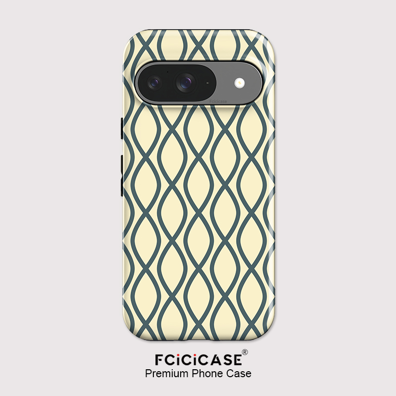 Fcicicase Modische Streifen-Pr – Google Pixel 9 Bewertung und Preis