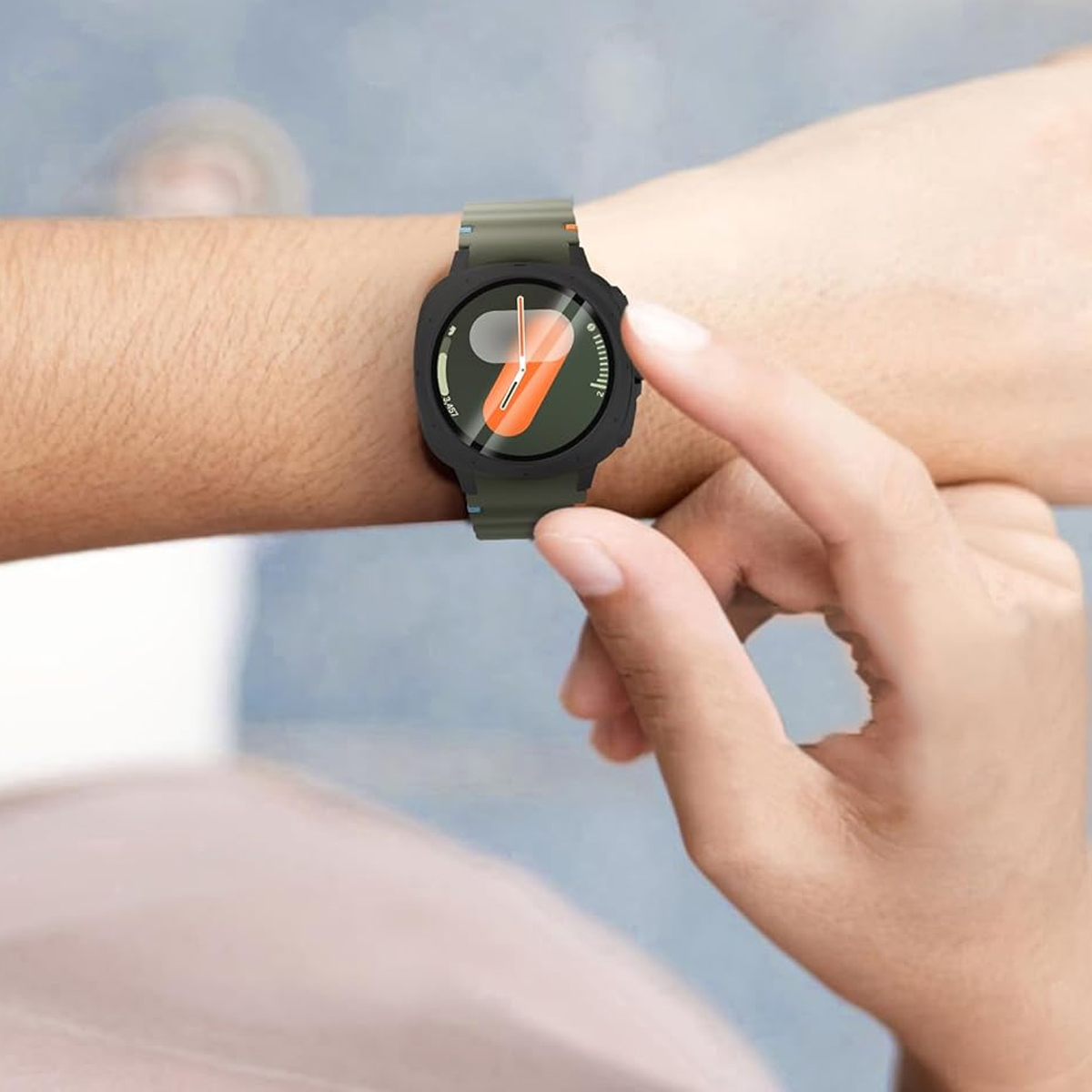 Glas+Hülle für Samsung Galaxy  – Samsung Smartwatch Accessories Bewertung und Preis