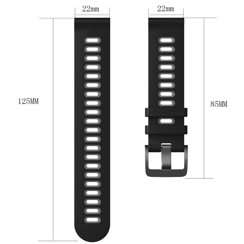 22 mm zweifarbiges Sportarmban – Xiaomi Smartwatch S3 Accessories Bewertung und Preis